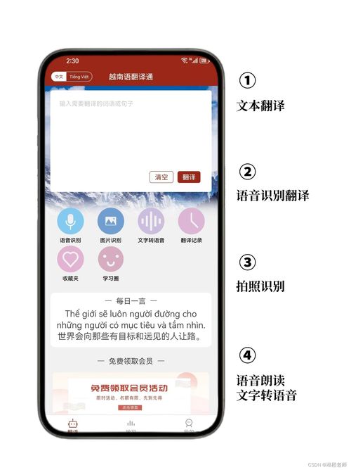 好用的越南語翻譯軟件 越南語翻譯通，精準翻譯與學習助手